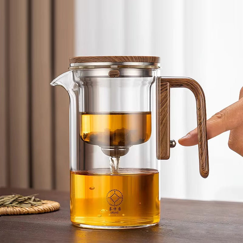 Magic Pot Heat-Resistant Glass Teapot