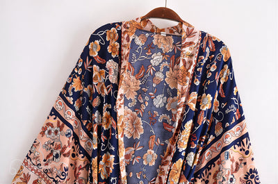 Orelia Floral Kimono Robe