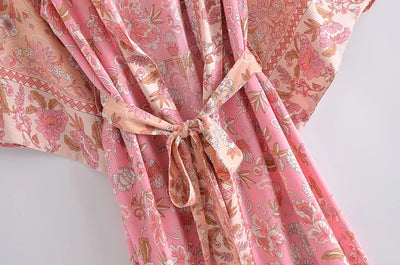 Meiko Floral Kimono Robe