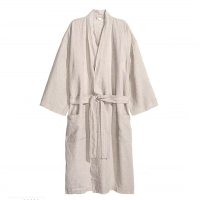 Linen Bath Robe