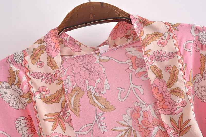 Meiko Floral Kimono Robe