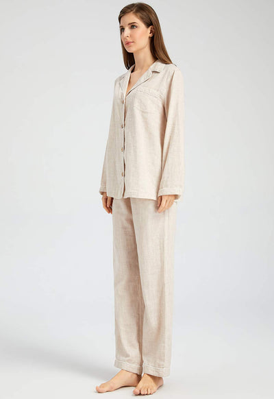 100% Linen Pyjama Set
