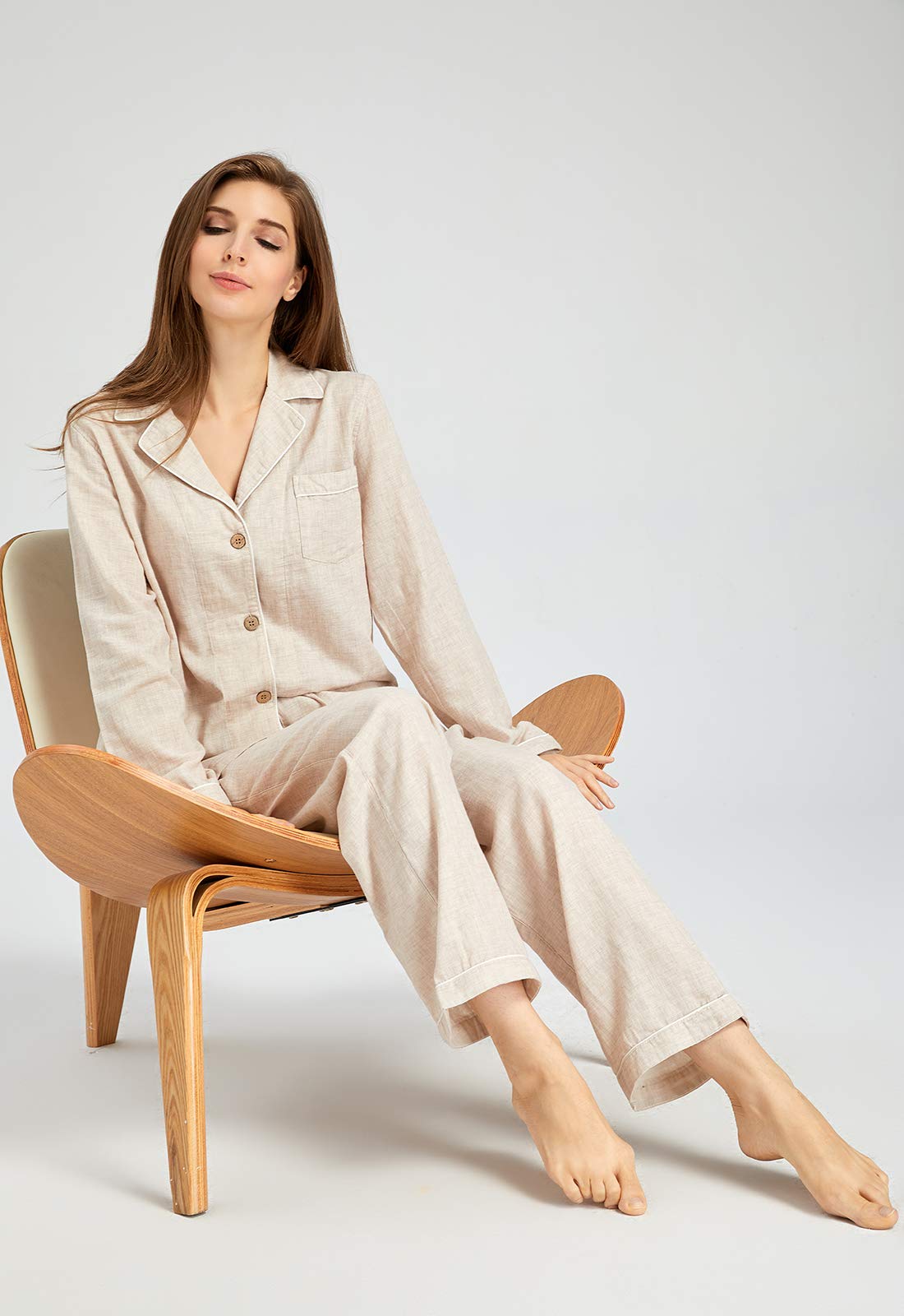 100% Linen Pyjama Set