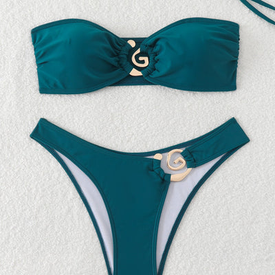 Selene Midnight Bandeau Bikini