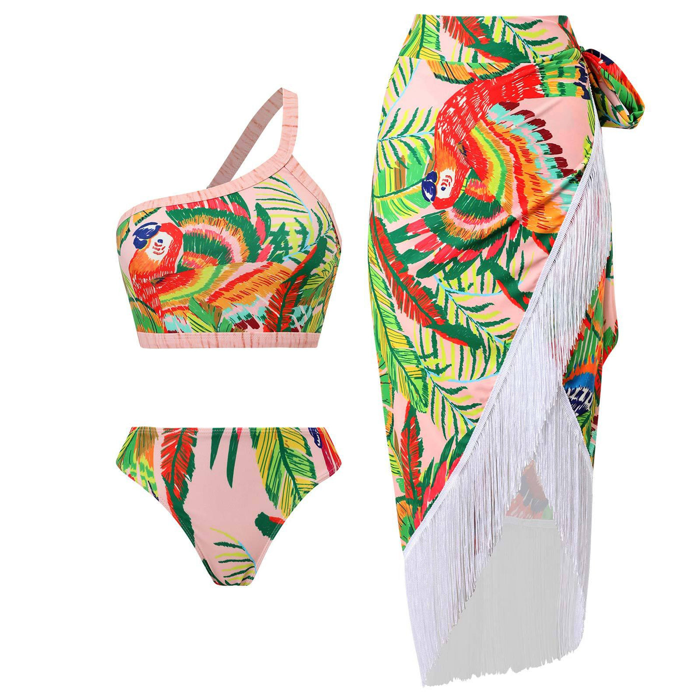 Yaara Bikini Set with Matching Cover Up Skirt