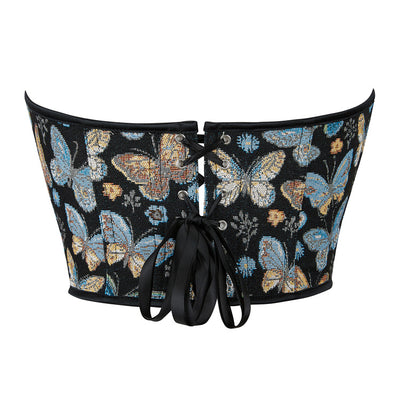 Butterfly Tapestry Corset Top