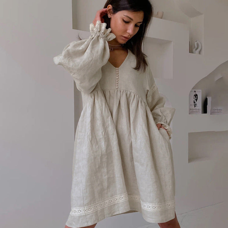 Isolde Linen Mini