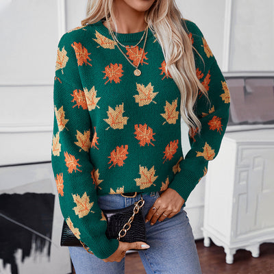 Autumn Leaves Sweater