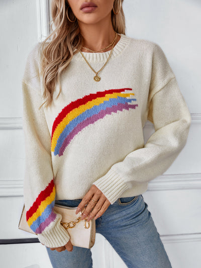 Celeste Rainbow Knit Sweater