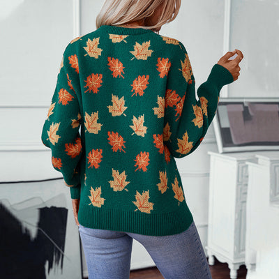 Autumn Leaves Sweater