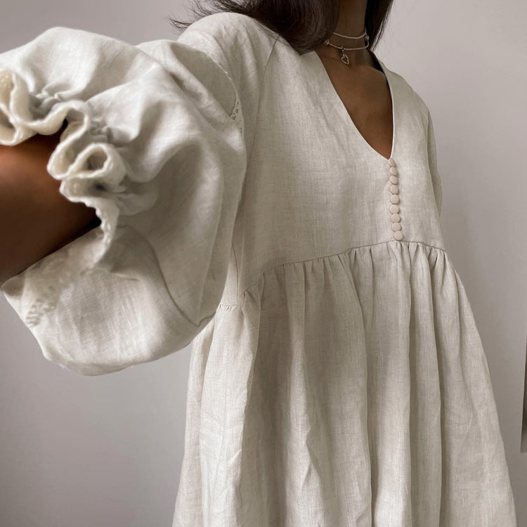Isolde Linen Mini