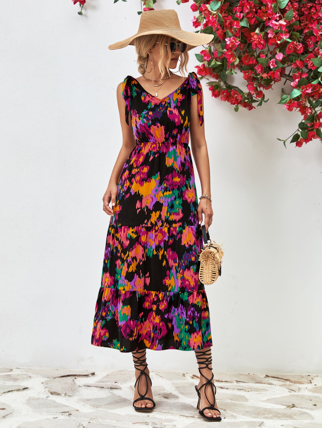 Beatrix Floral Midi Dress