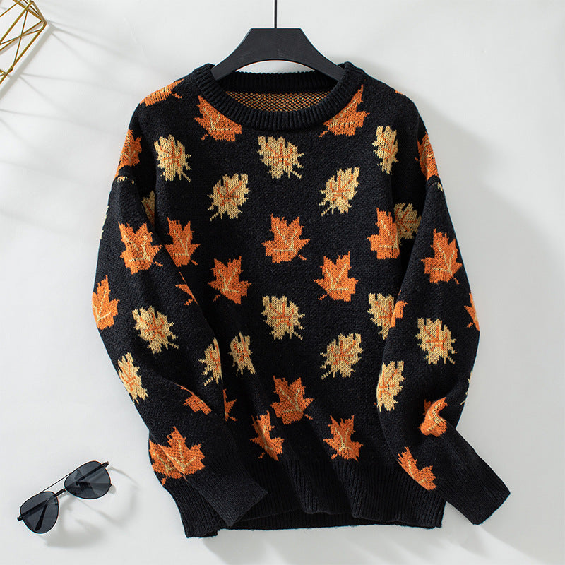 Autumn Leaves Sweater