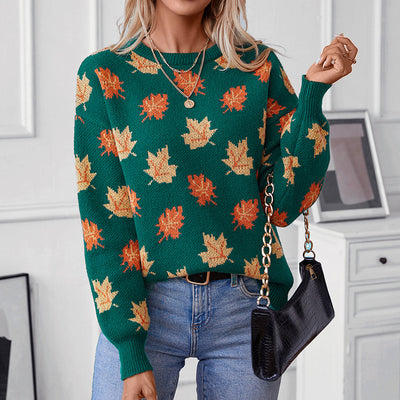 Autumn Leaves Sweater