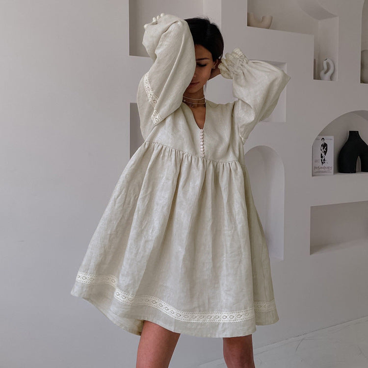 Isolde Linen Mini