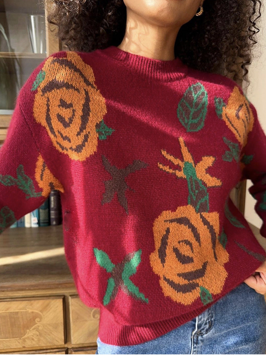 Rosalie Garden Knit Sweater