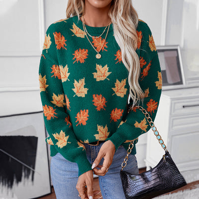 Autumn Leaves Sweater