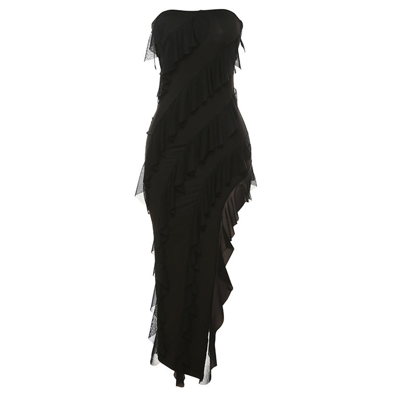 Leonie Ruffled Maxi Dress