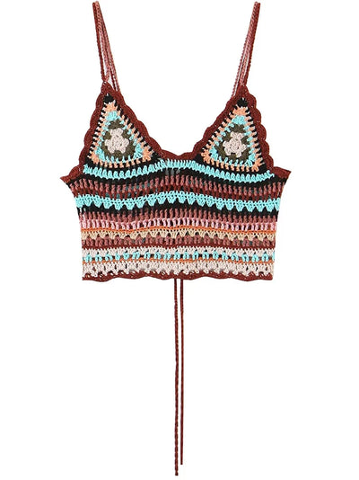 Melisande Crochet Crop Top