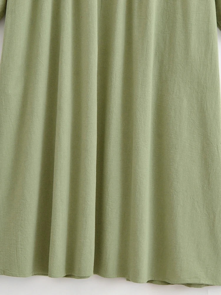 Florisa Embroidered Boho Dress