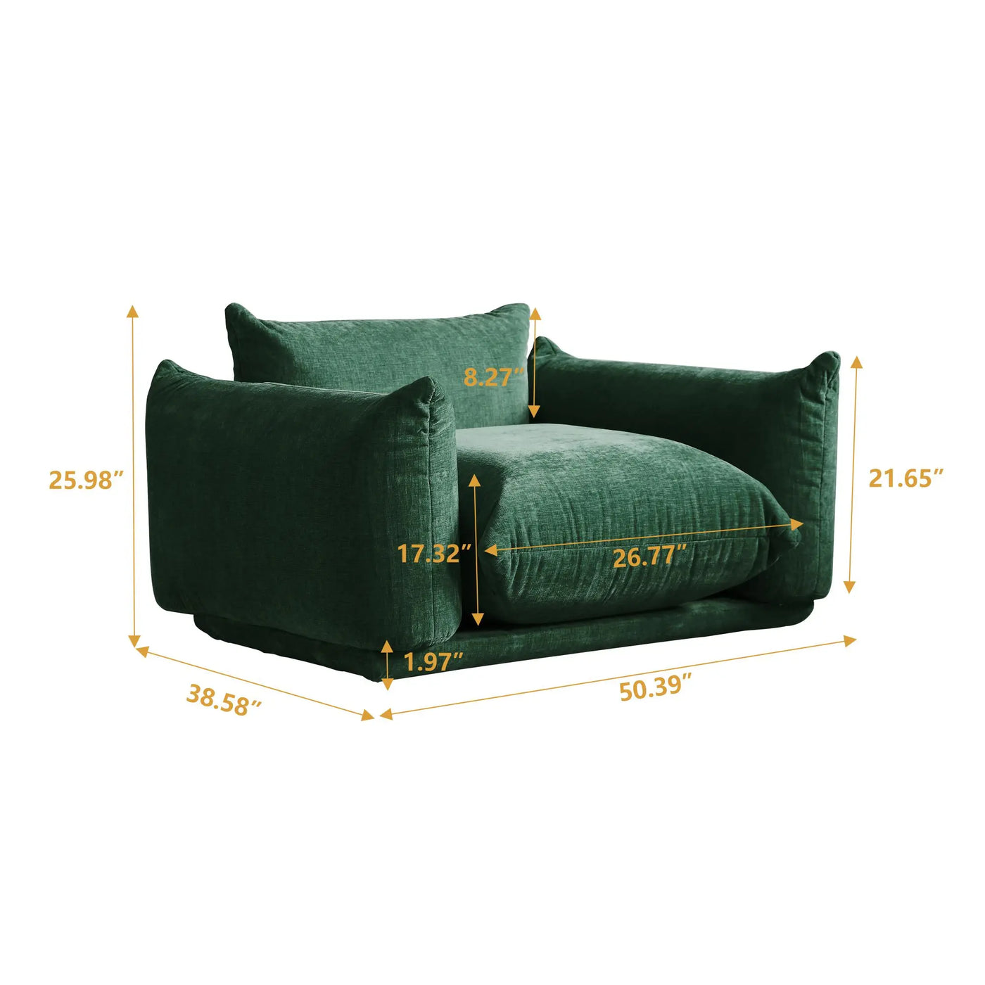 Ultra-Plush Oversized Lounge Chair