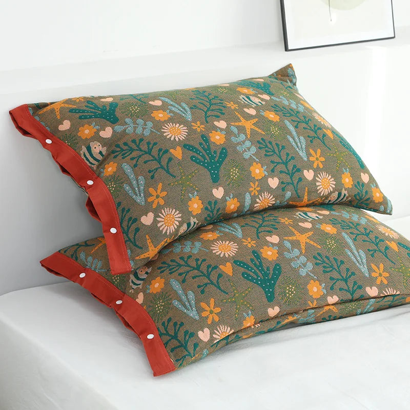 Wild Garden Decorative Pillow Covers 2pcs