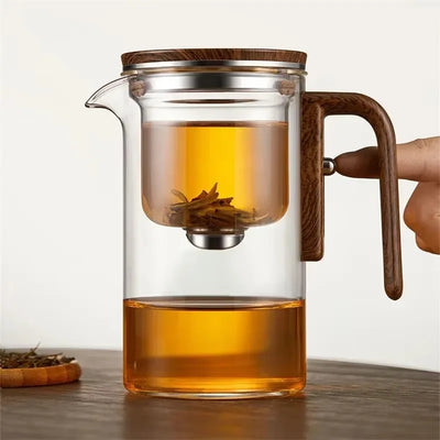 Magic Pot Heat-Resistant Glass Teapot