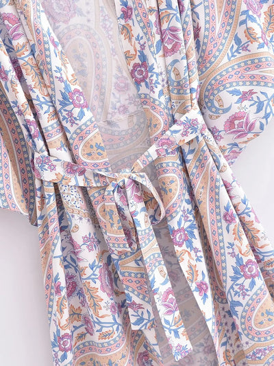 Yesenia Floral Kimono