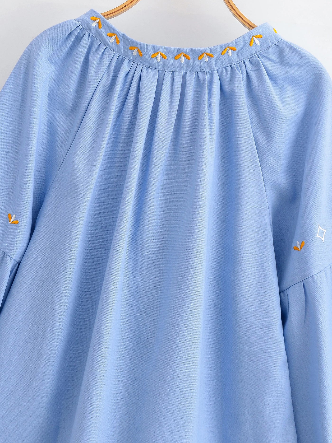 Tierra Boho Embroidered Blouse