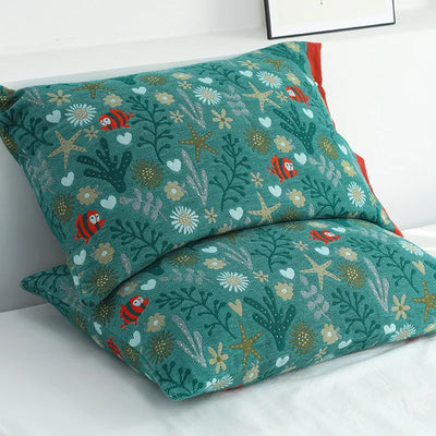 Wild Garden Decorative Pillow Covers 2pcs