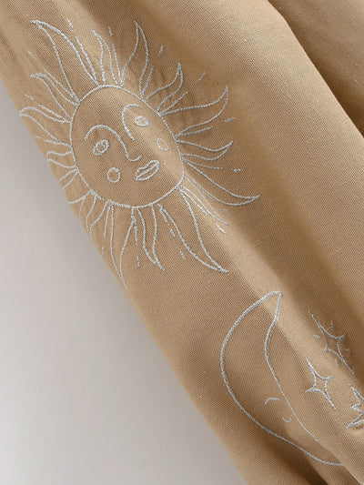 Noctura Celestial Embroidered Blouse