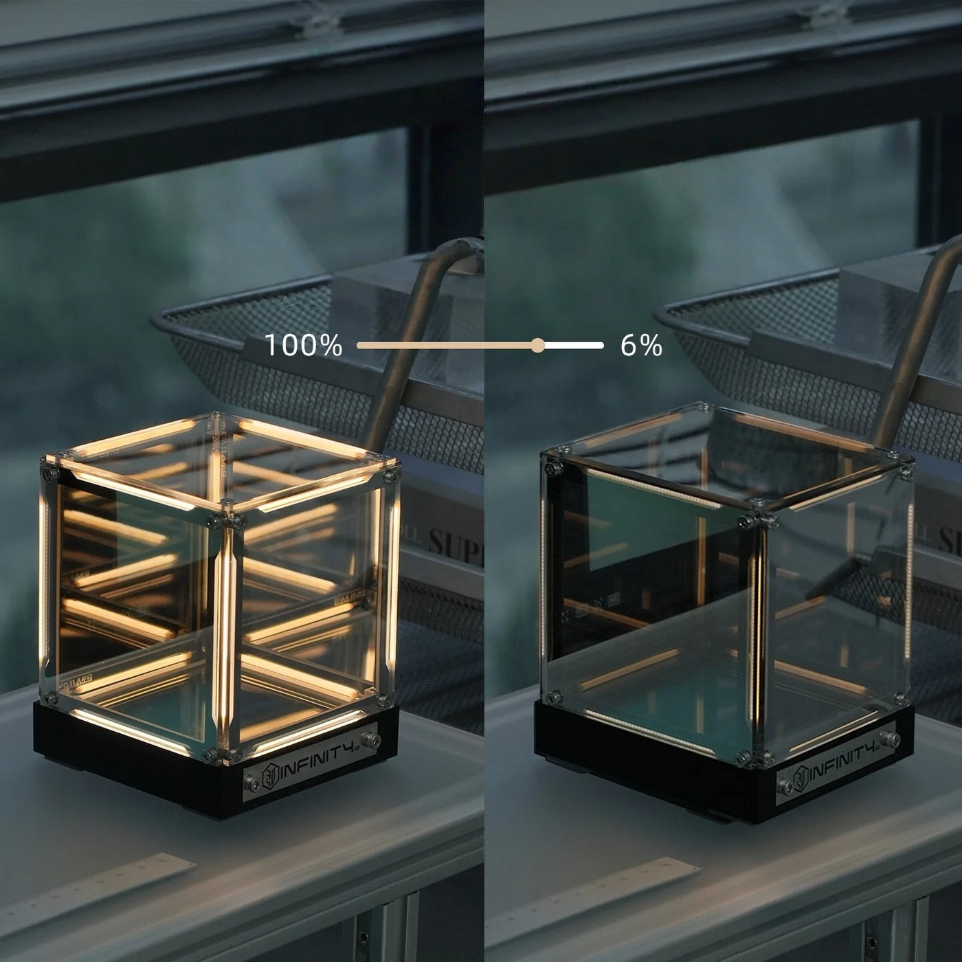 Infinity LED Cube 5D effect