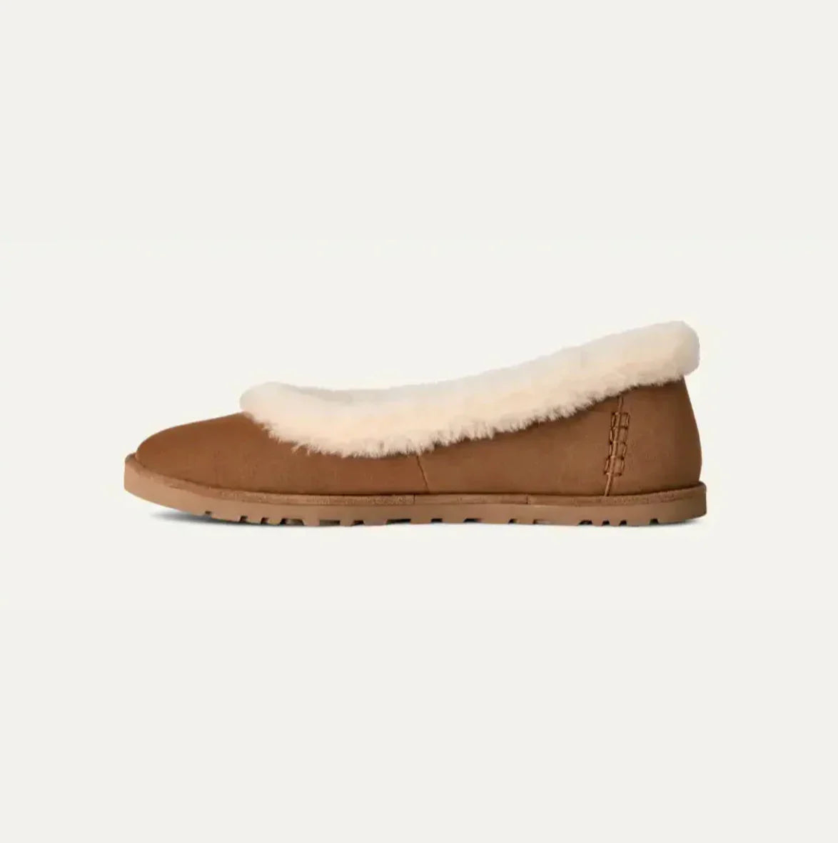 Ceilia Fleece Ballet Flats