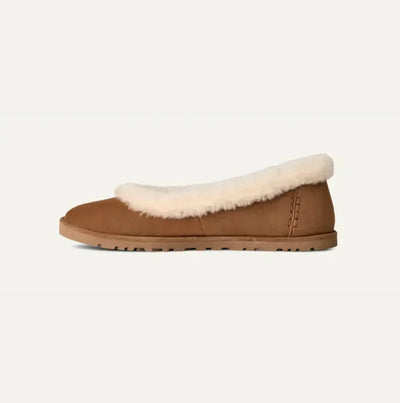 Ceilia Fleece Ballet Flats