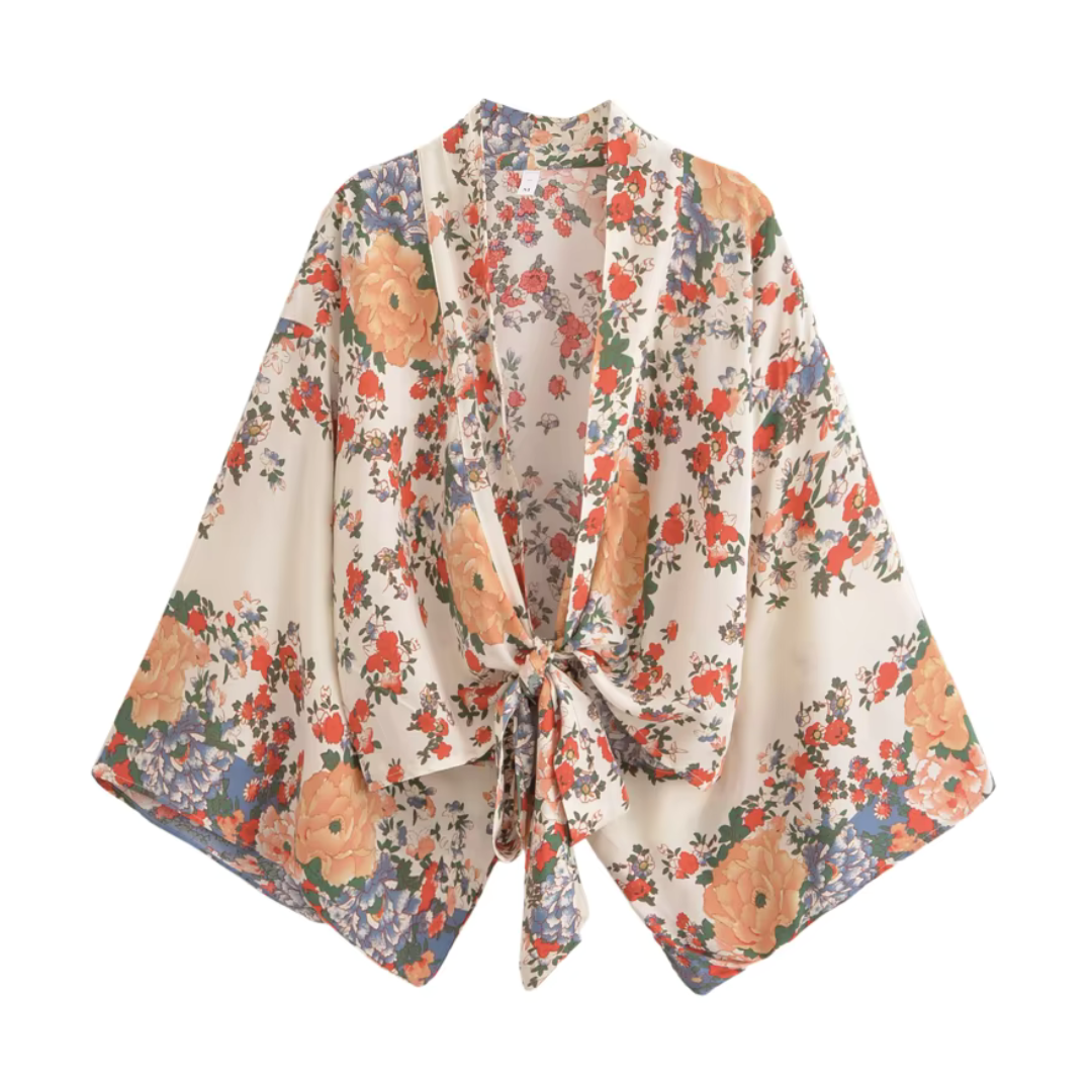 Blossom Wrap Kimono