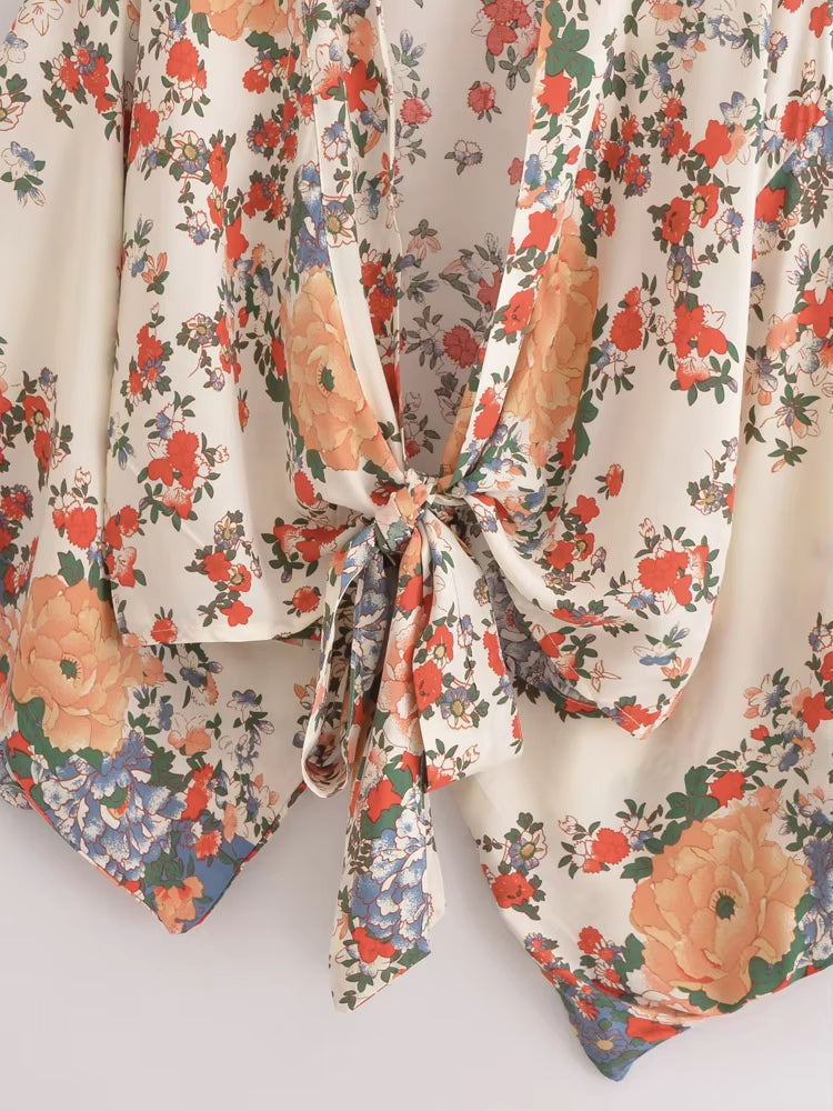 Blossom Wrap Kimono