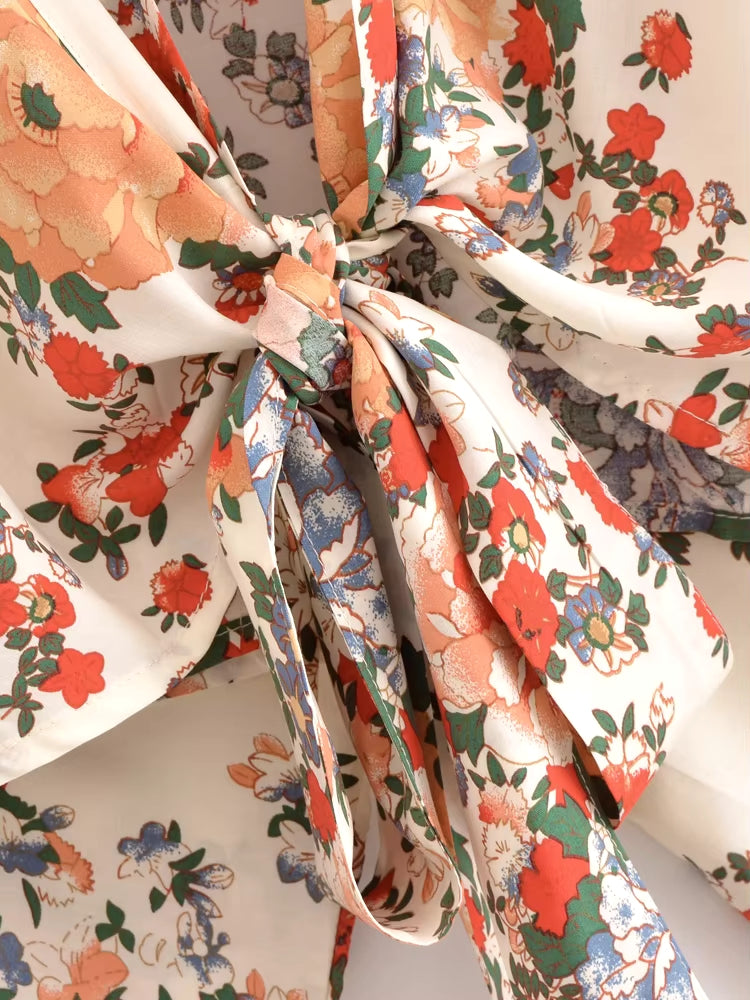 Blossom Wrap Kimono