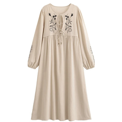 Florisa Embroidered Boho Dress