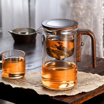 Magic Pot Heat-Resistant Glass Teapot