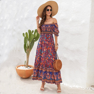 AIYOYA Jenna Boho Maxi Dress