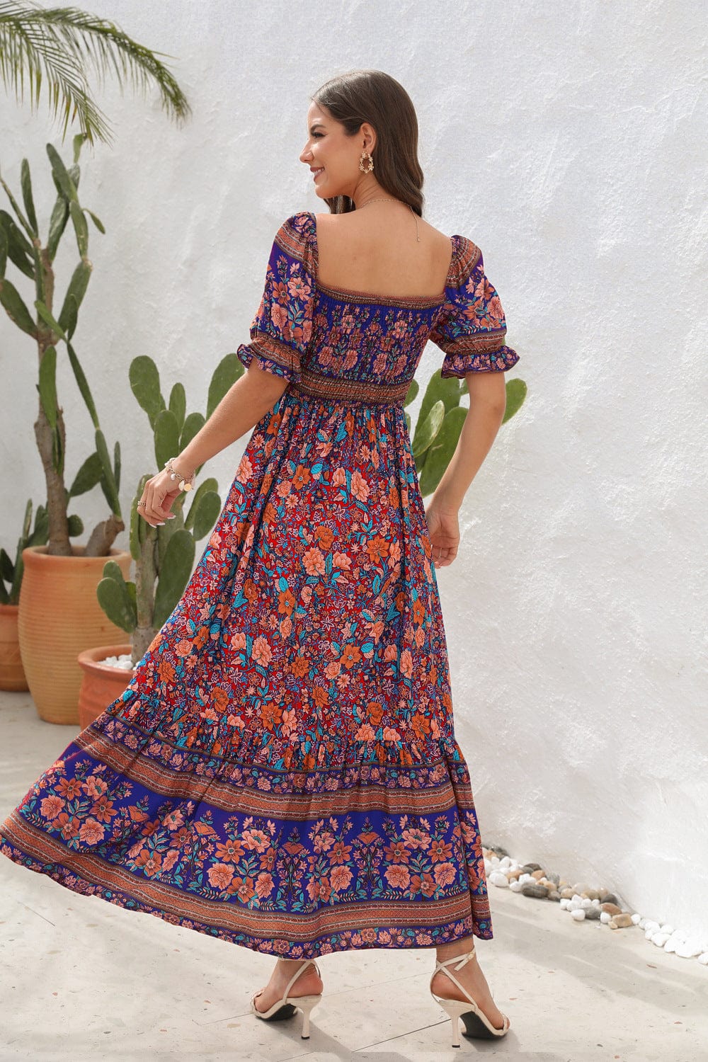 AIYOYA Jenna Boho Maxi Dress