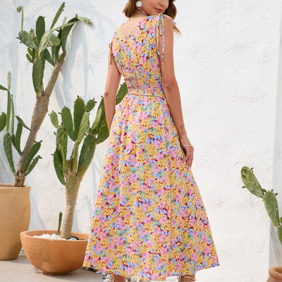 AIYOYA Orchid Boho Maxi Dress