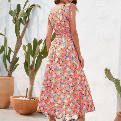 AIYOYA Orchid Boho Maxi Dress