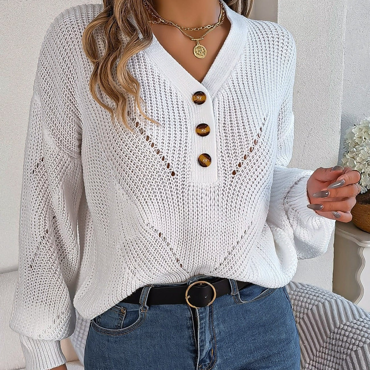 BAGIISA Calydora Knitted Sweater