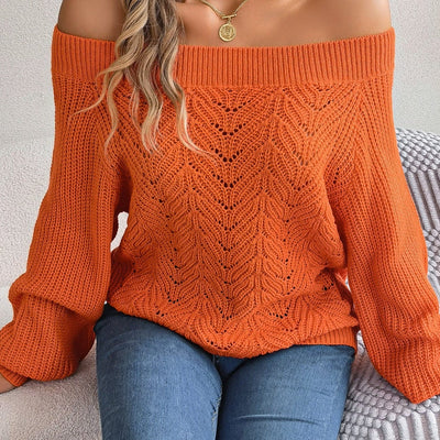 BAGIISA Daphne Off Shoulder Sweater