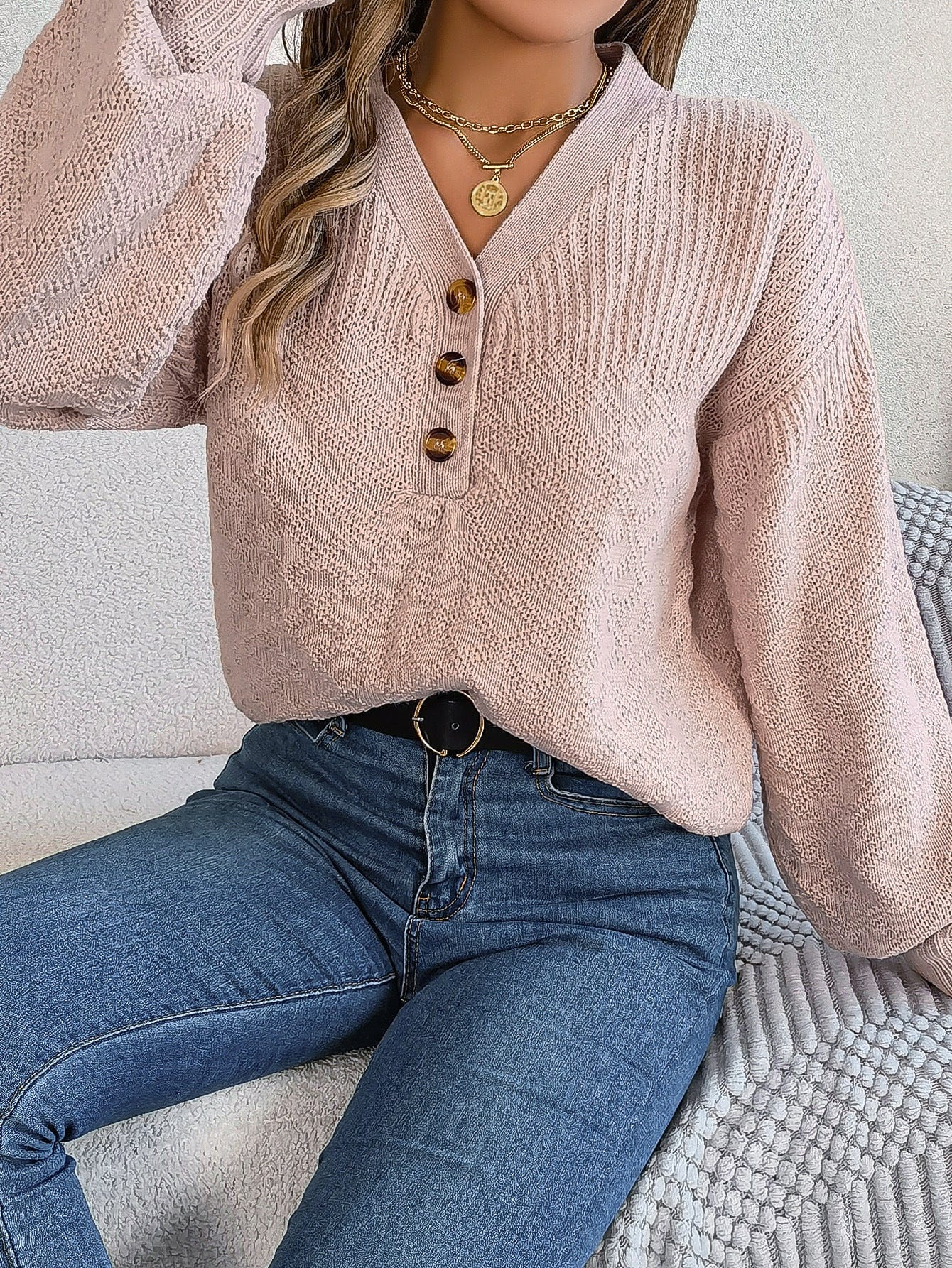 BAGIISA Lysandra Knitted Sweater