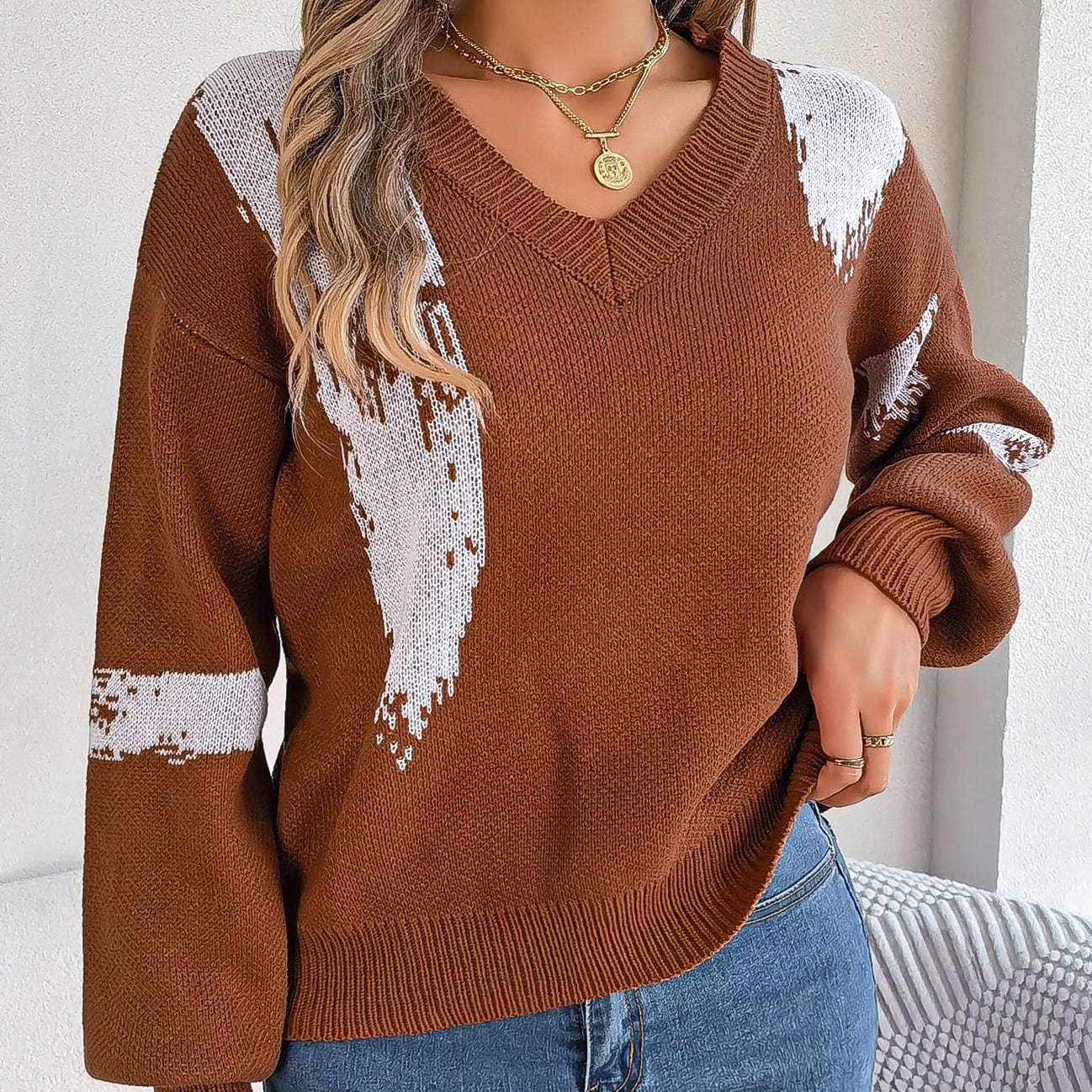 BAGIISA Nyxandra Knitted Sweater