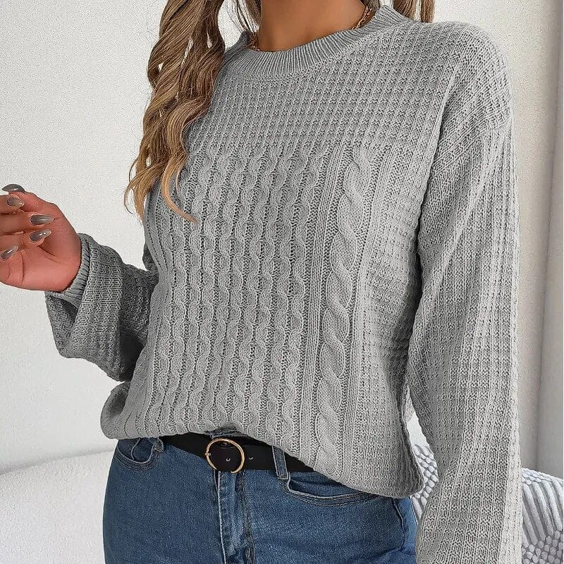 BAGIISA S / Gray Valkyrie Knitted Sweater