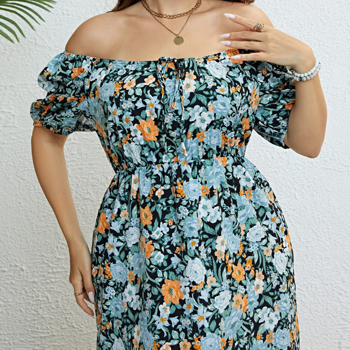 CJENNY Plus Size Layla Midi Dress