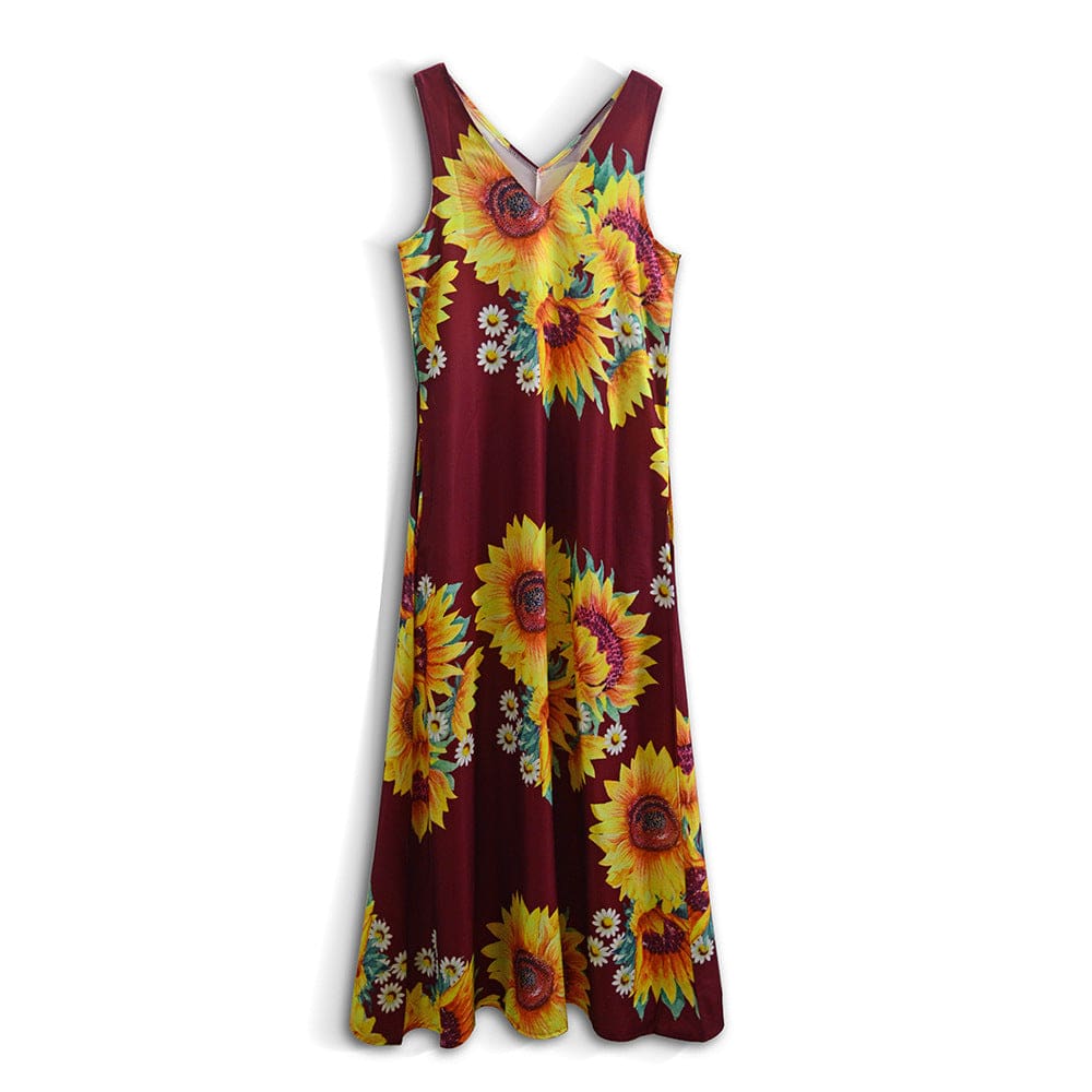 CYSM Sunshine Blossom Maxi Dress